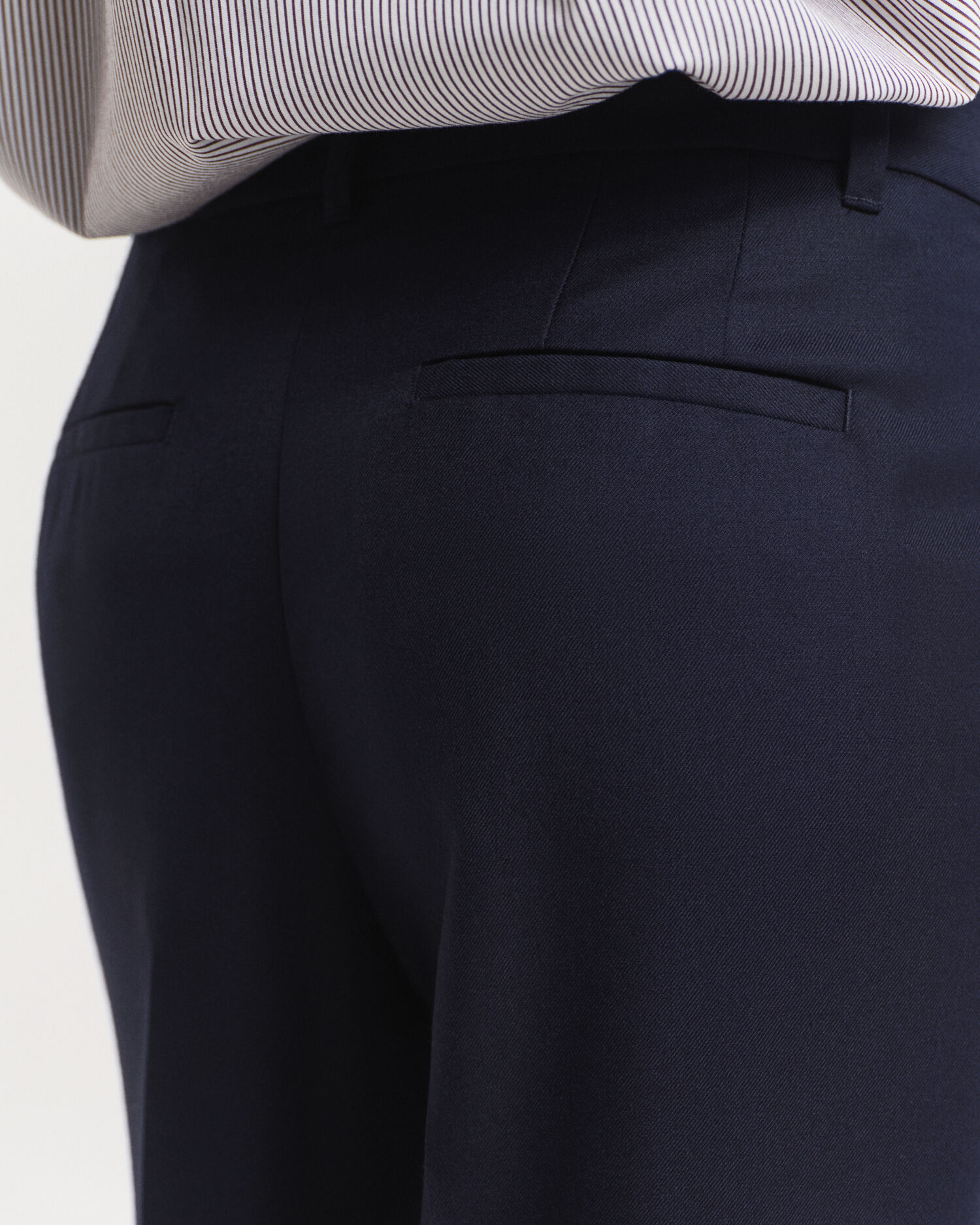 Pantaloni sartoriali in misto lana