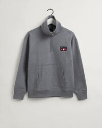 Maglia Retro Flag con zip corta