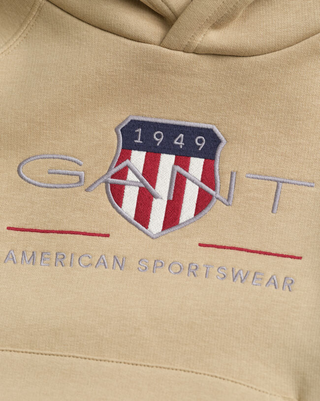 Felpa con cappuccio Archive Shield Kids