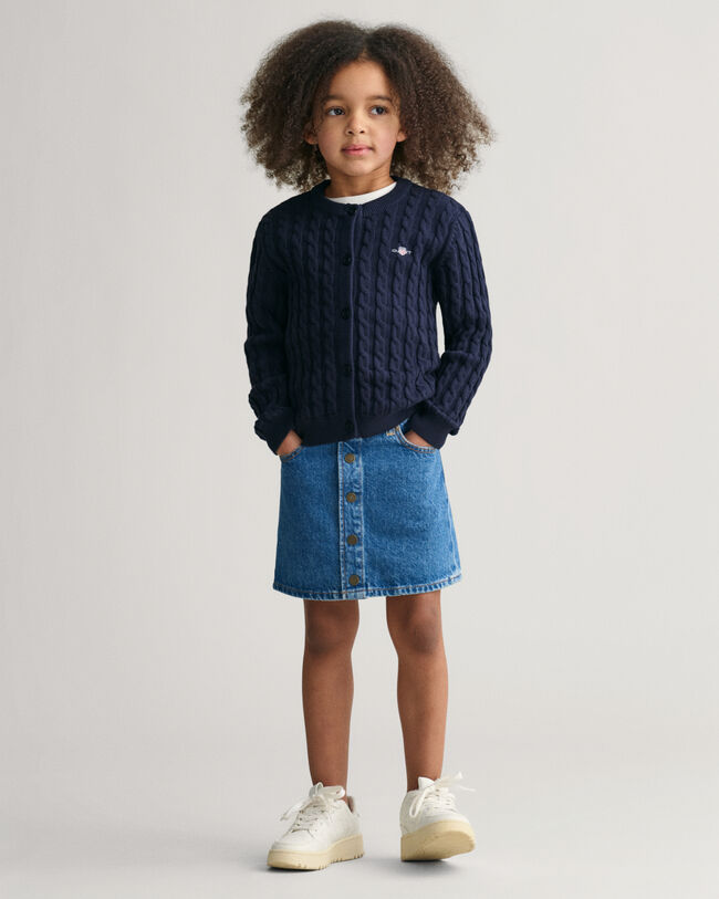 Mini gonna di jeans Girls