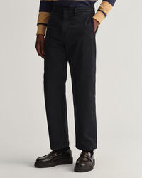 Pantaloni chino in twill dritti