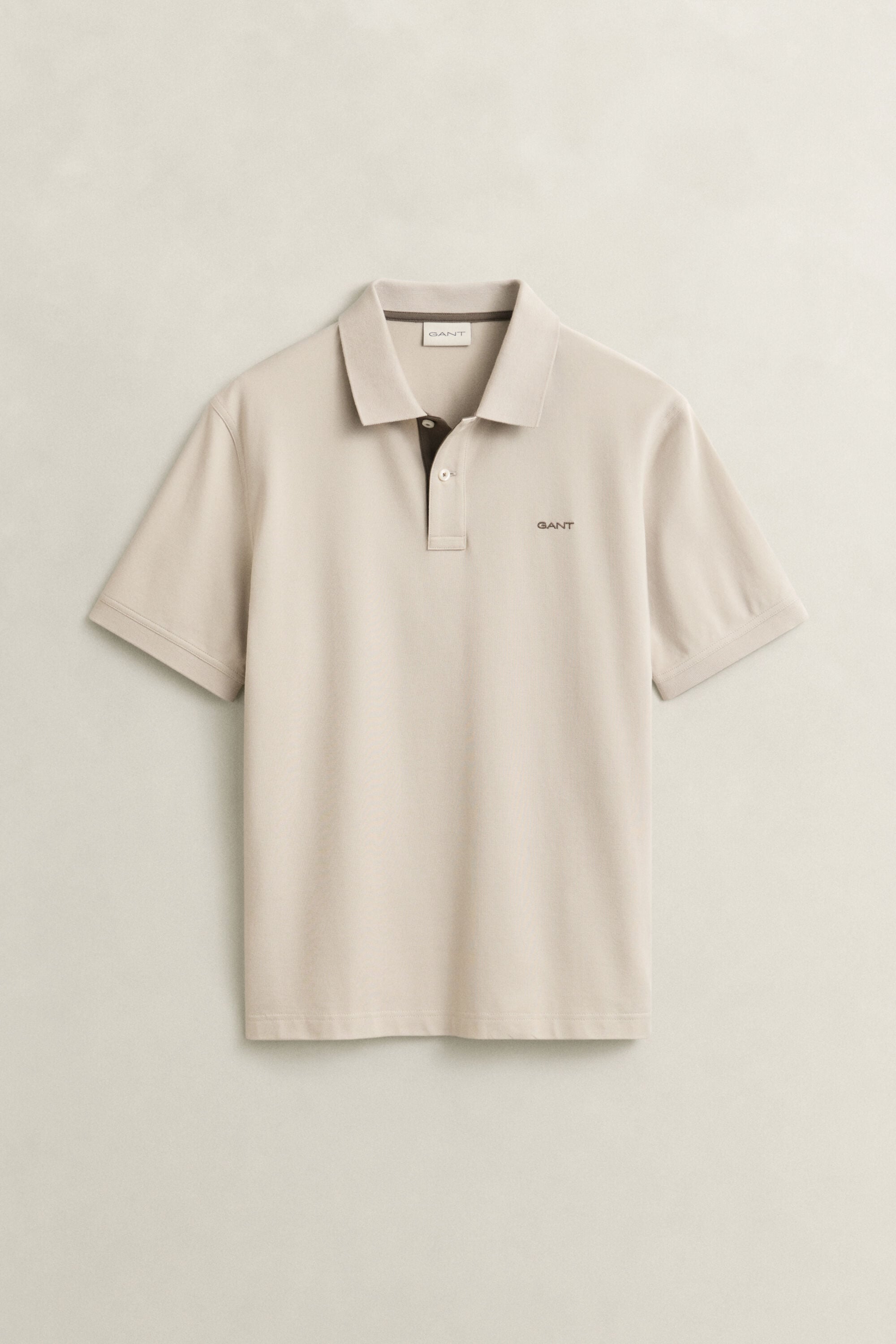 Polo in piqué a contrasto