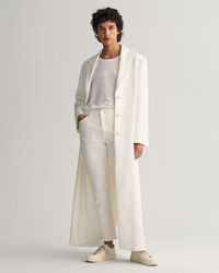 Jeans bianchi alla caviglia slim fit