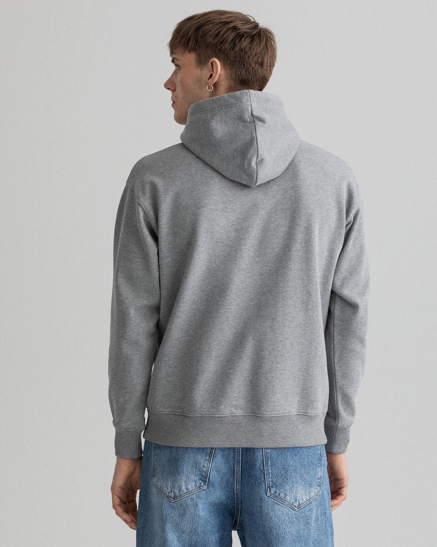 Felpa Retro Shield con cappuccio