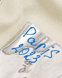 Giacca varsity boucl&eacute; Blank Canvas Project x Harry Nuriev