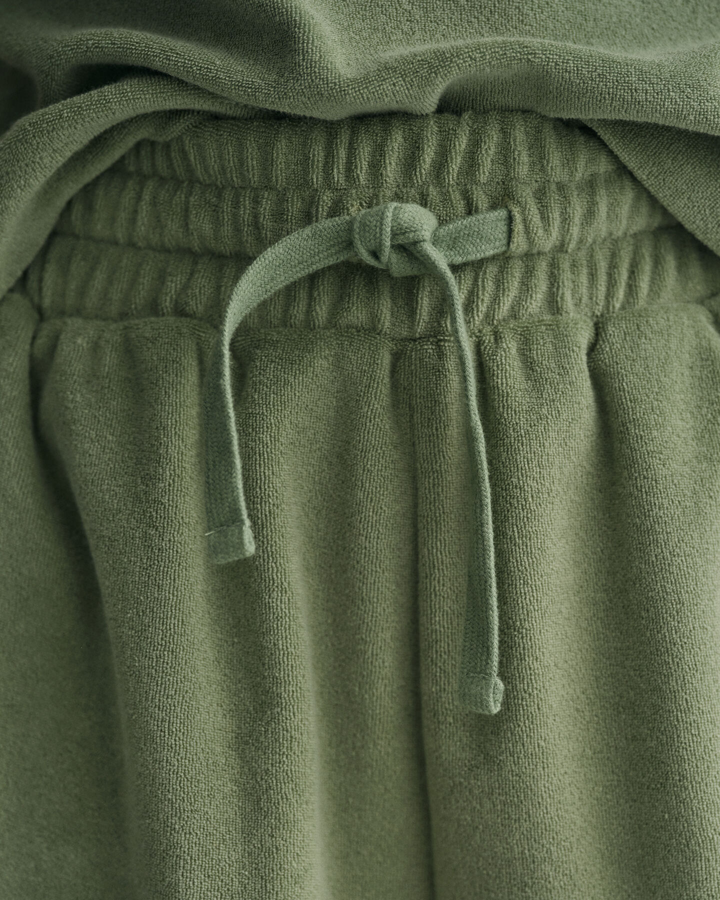 Pantaloncini in spugna a vita alta Teen Girls