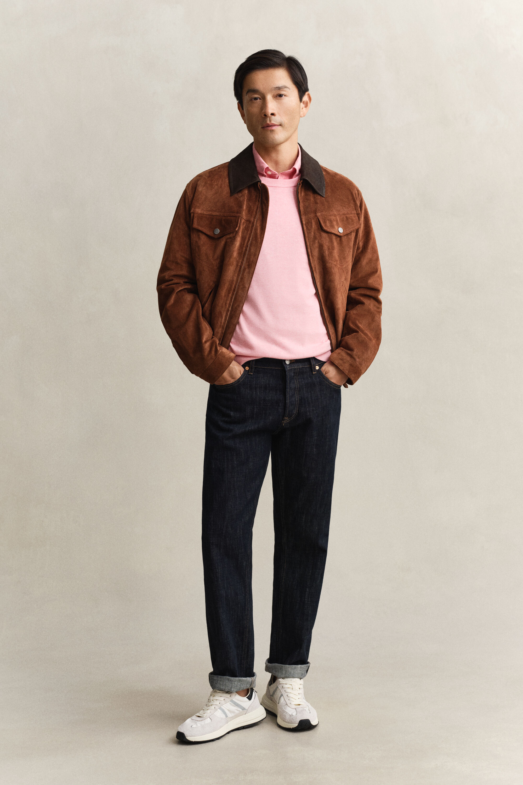 Maglia girocollo in cotone