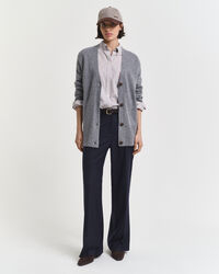 Pantaloni sartoriali in misto lana