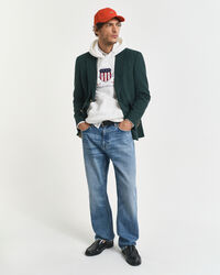 Felpa Archive Shield con cappuccio