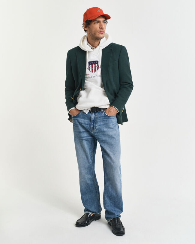 Felpa Archive Shield con cappuccio