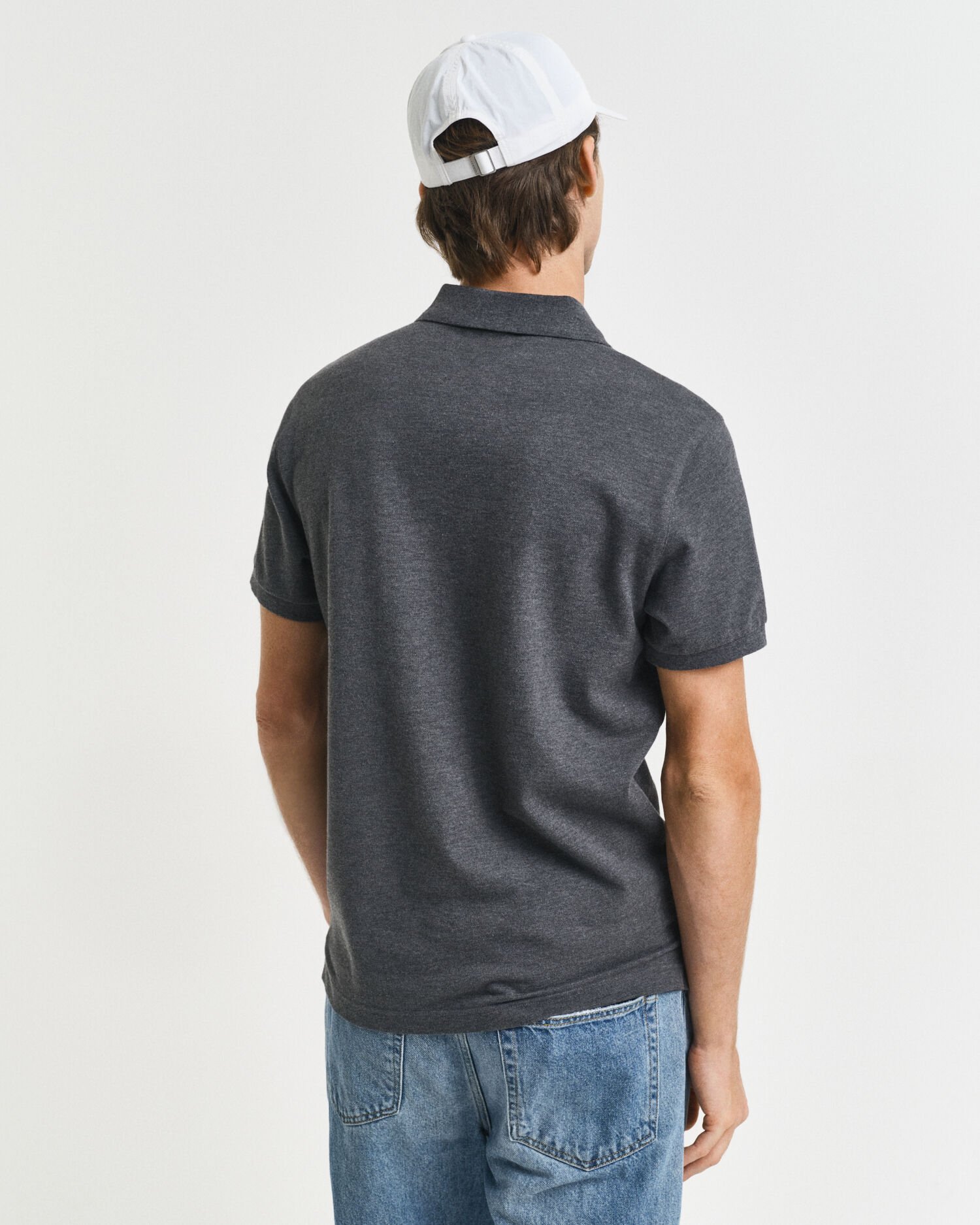 Polo Shield in piqué slim fit