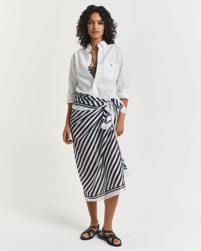 Sarong con stampa Chevron