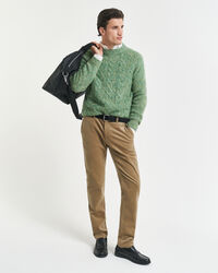 Pantaloni chino in velluto a coste slim fit