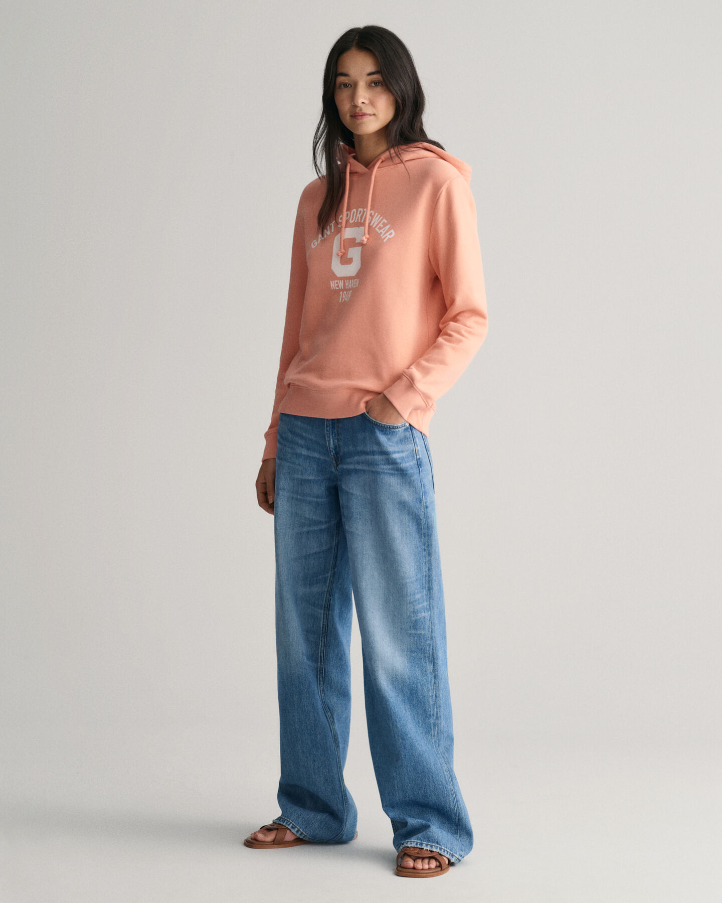 Felpa Logo con cappuccio