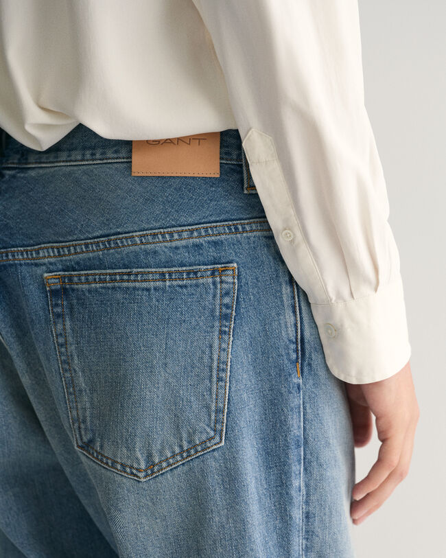 Camicia in seta relaxed fit