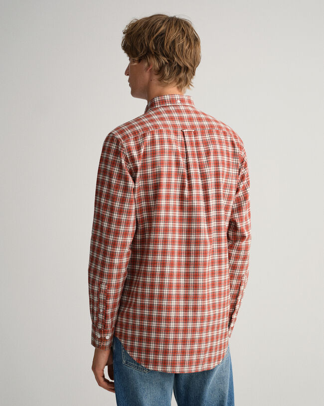 Camicia a quadri in flanella regular fit