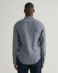 Camicia di lino slim fit