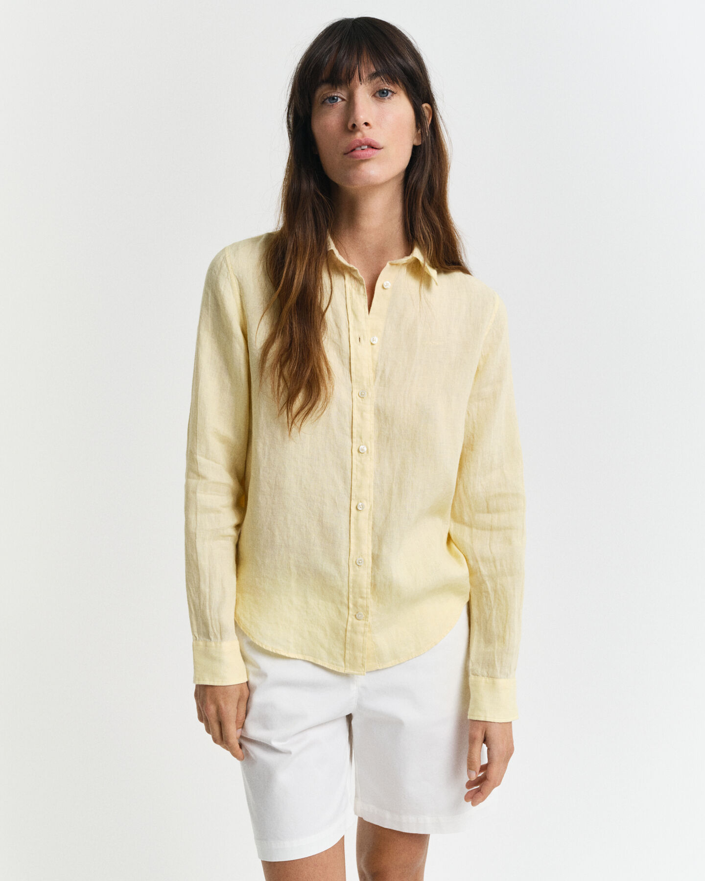 Camicia di lino regular fit