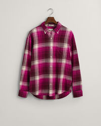 Camicia in pesante flanella a quadri relaxed fit