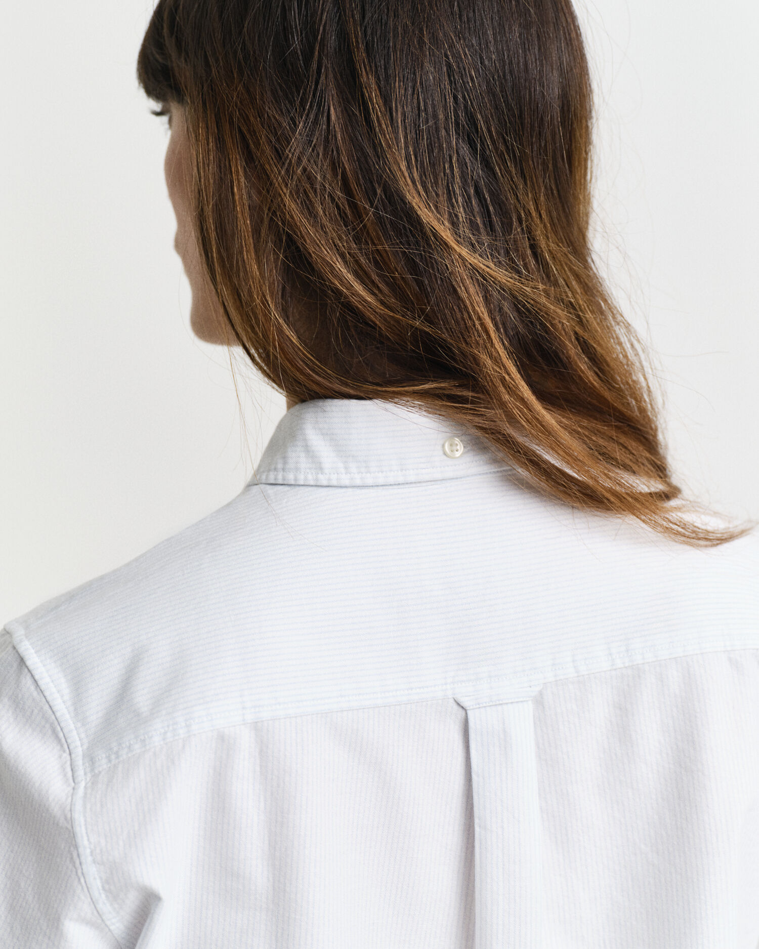 Camicia Oxford classica a righe regular fit