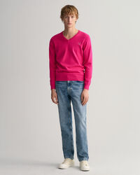 Maglia Classic in cotone con scollo a V