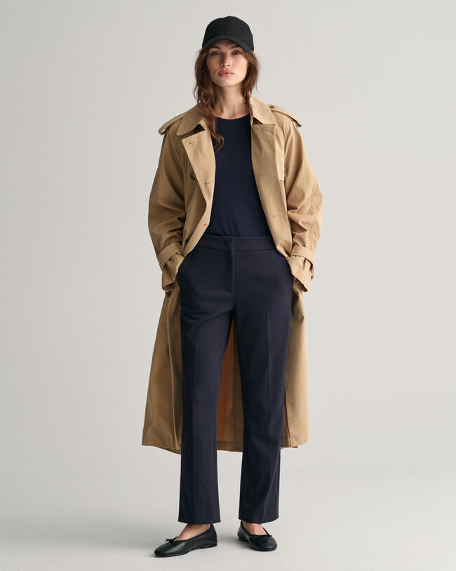 Pantaloni a sigaretta in jersey