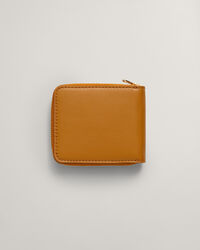 Portafoglio in pelle con zip