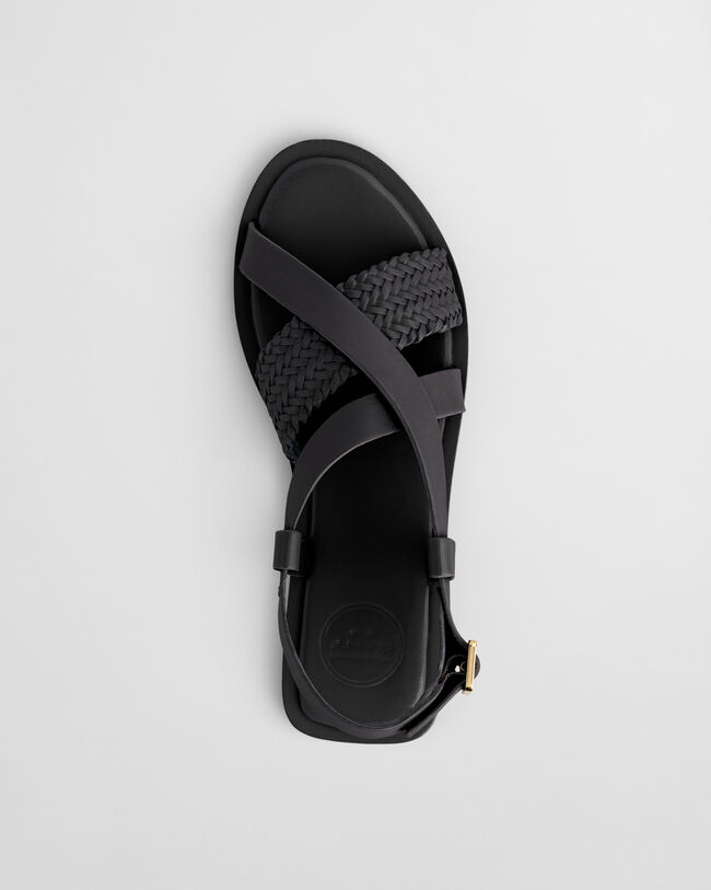 Sandali Sunlaz in pelle intrecciata