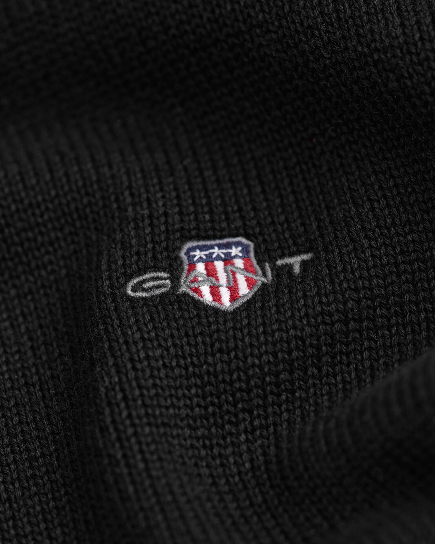 Maglia in cotone casual con zip corta