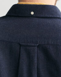 Camicia in flanella mélange regular fit