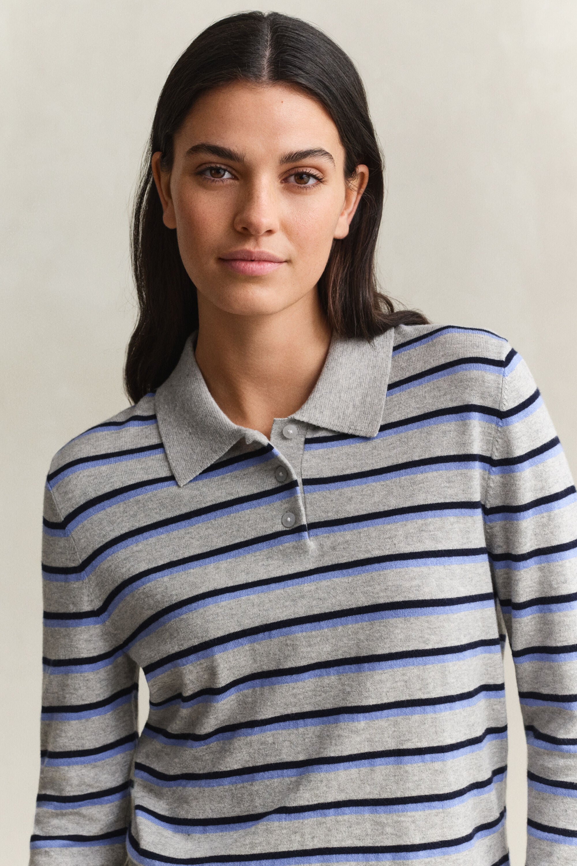 Maglia a righe in filato leggero