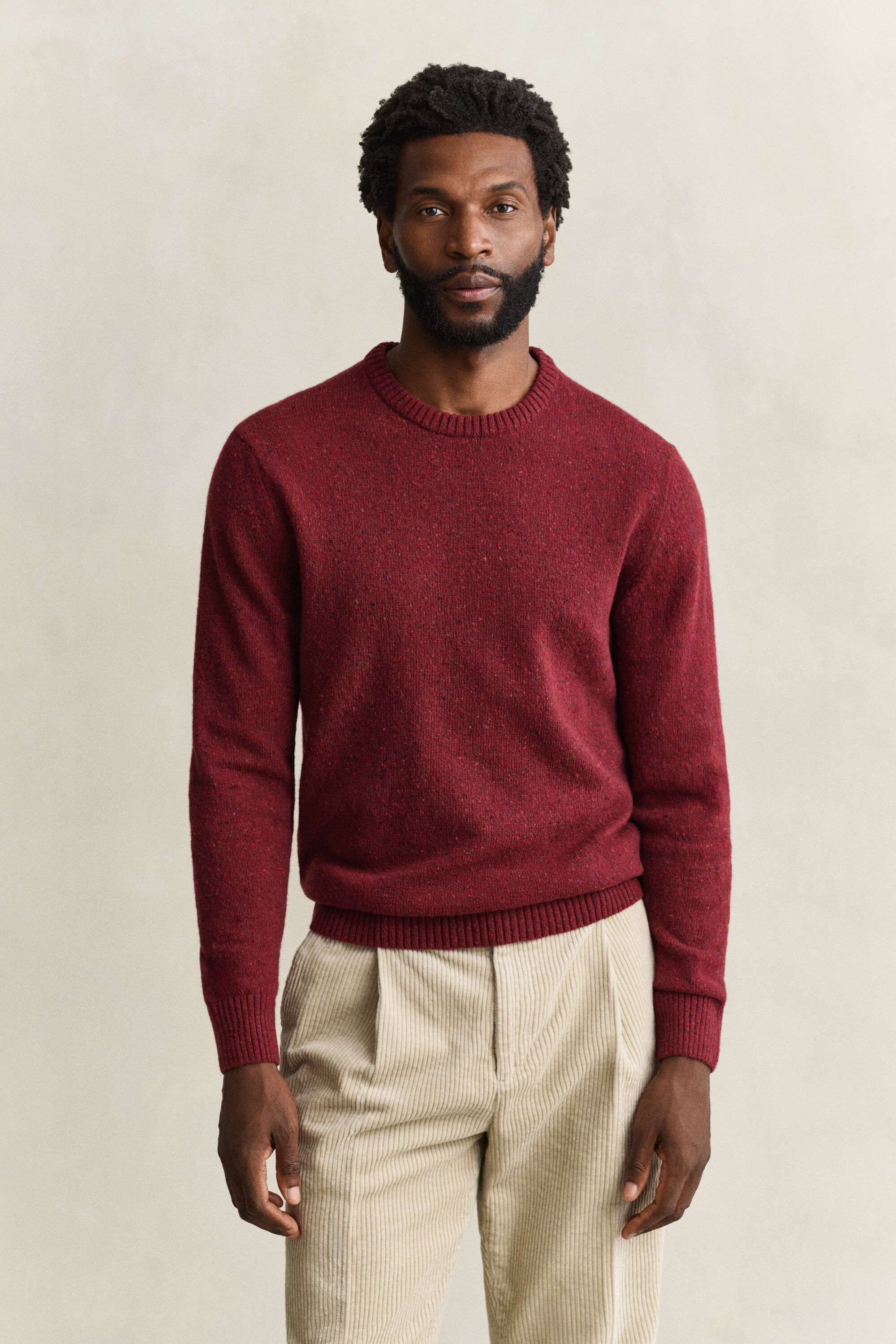 Maglia girocollo in misto lana Nepps