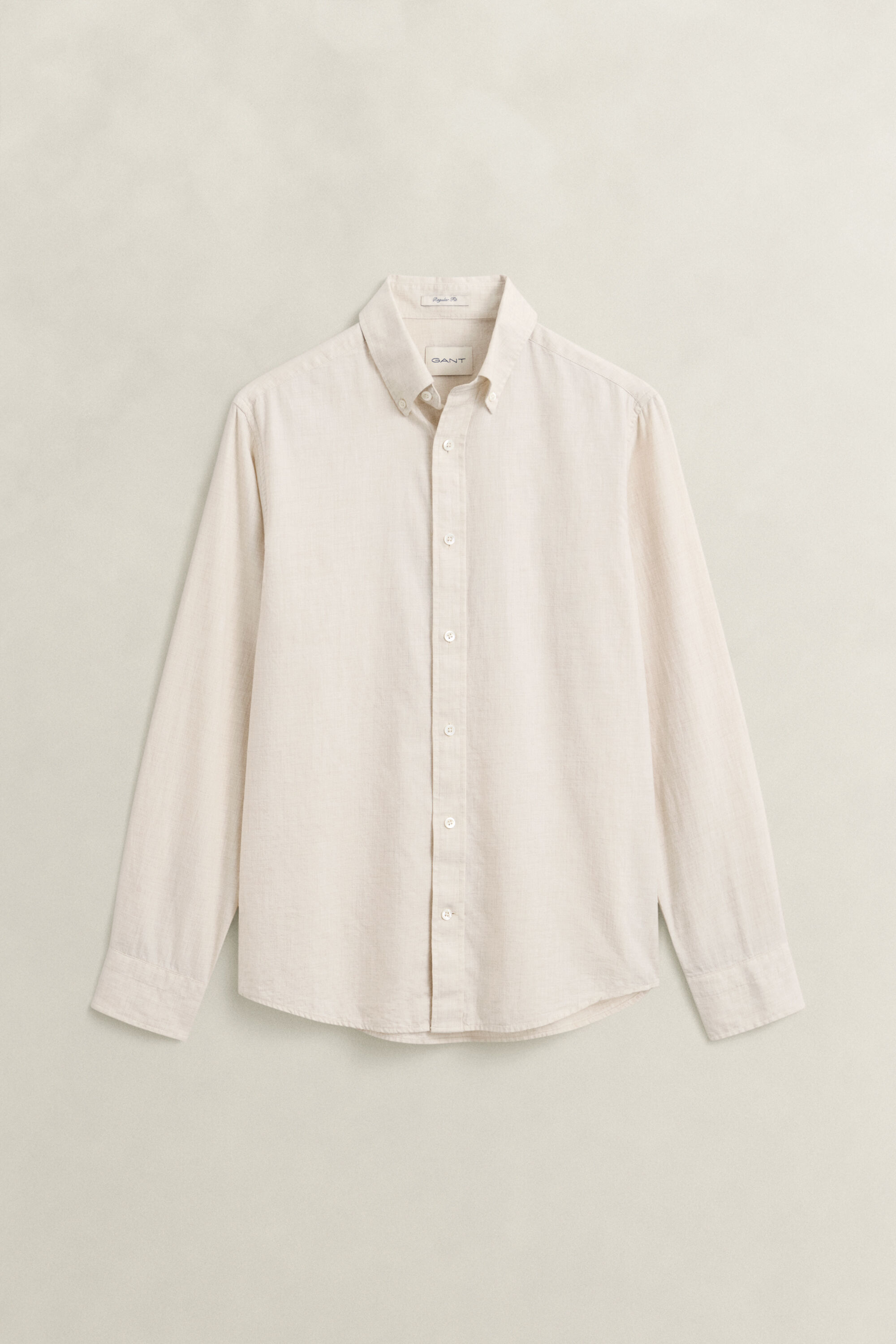 Camicia in cotone e cashmere