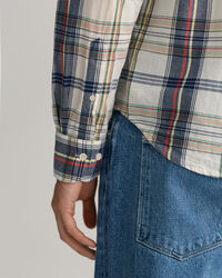 Camicia in madras indiano regular fit