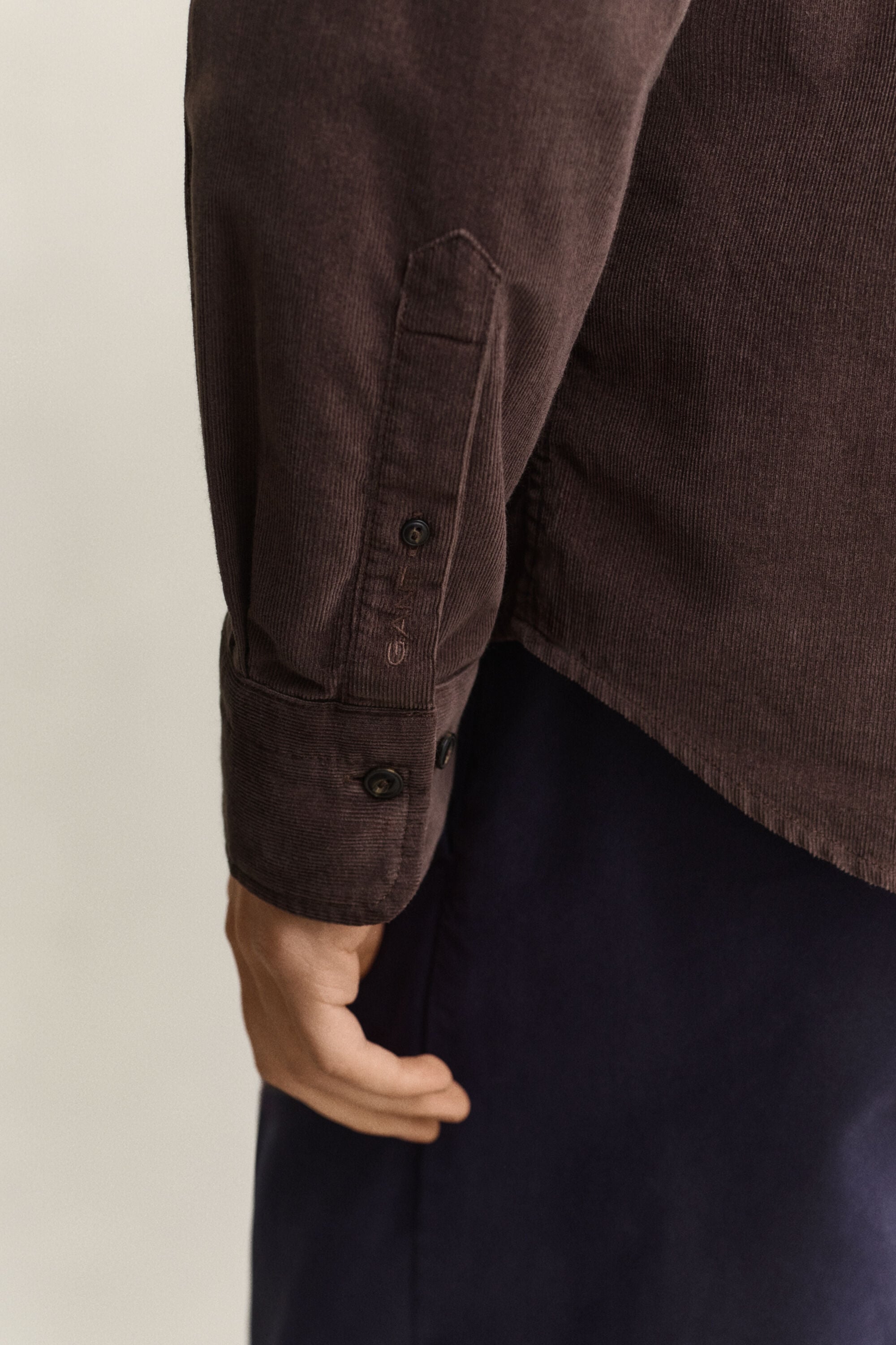 Camicia in velluto a coste