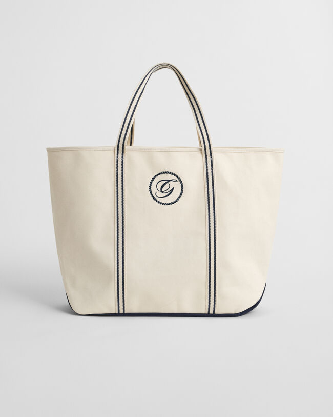 Borsa tote da spiaggia in tela