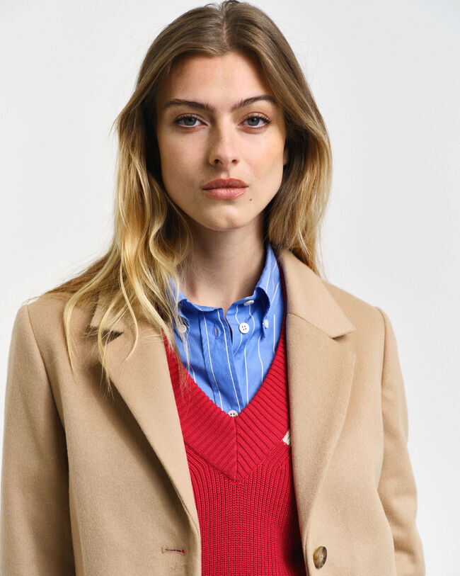 Cappotto in lana sartoriale classico