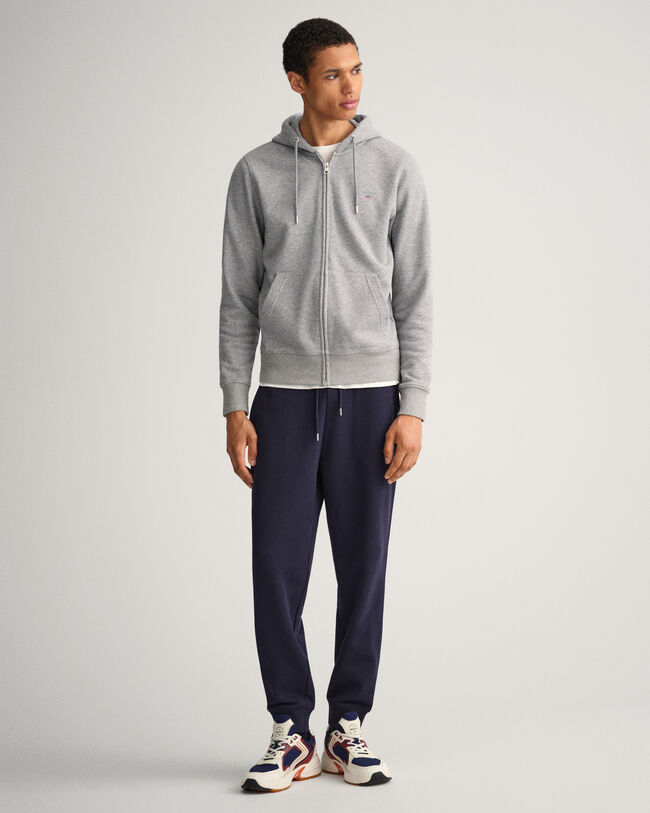 Felpa con zip lunga e cappuccio Original