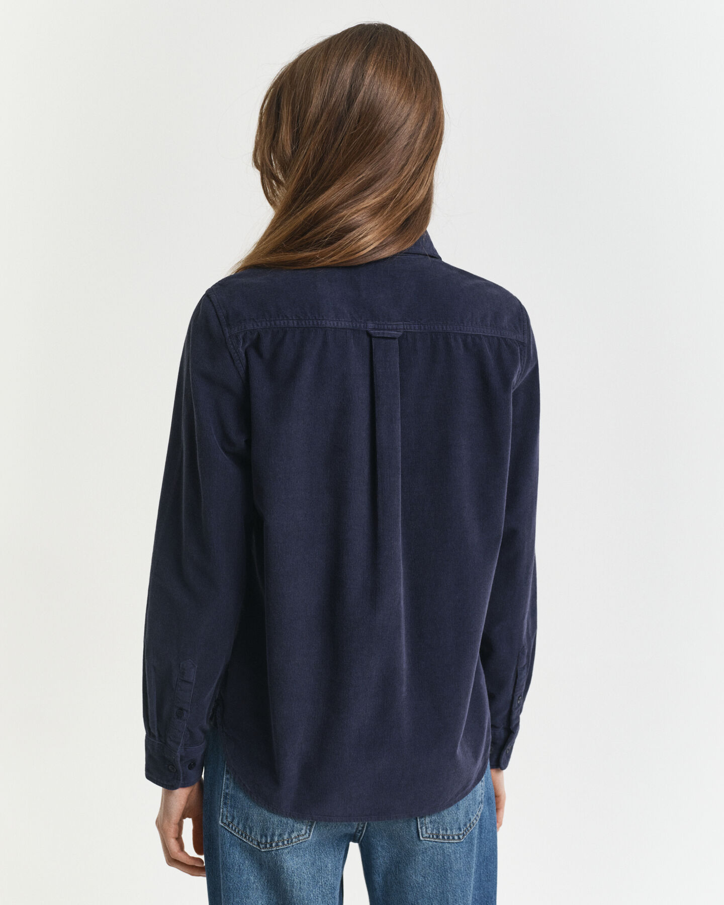 Camicia in velluto a coste regular fit