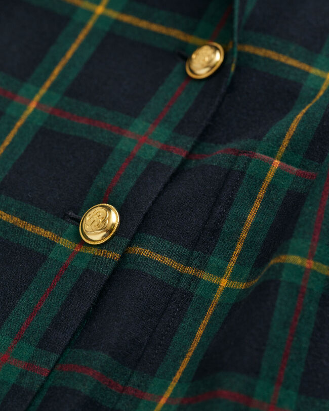 Blazer per abito a quadri regular fit