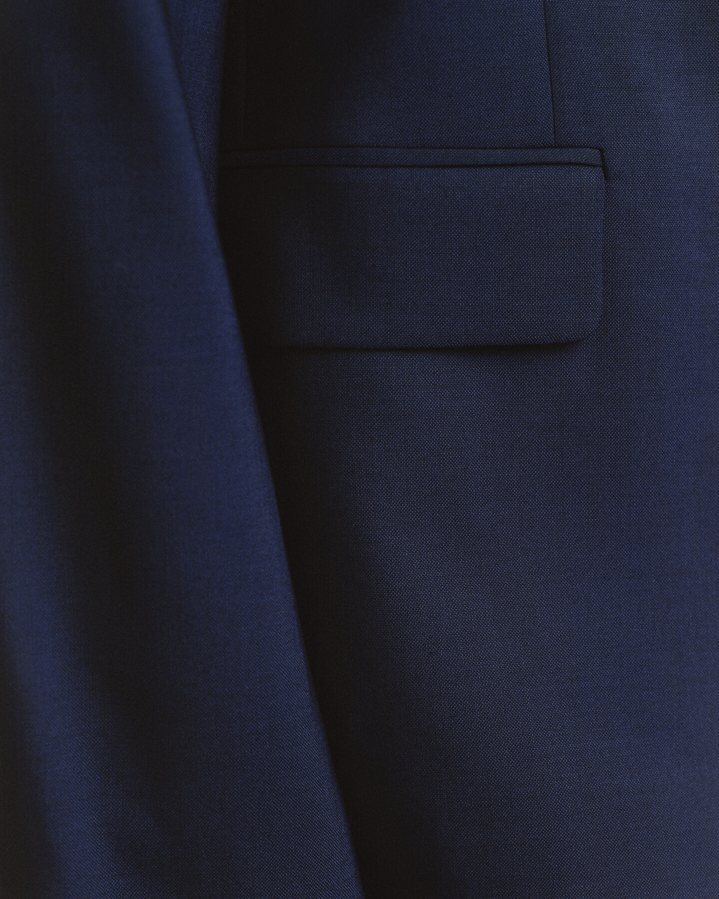 Blazer in lana hopsack