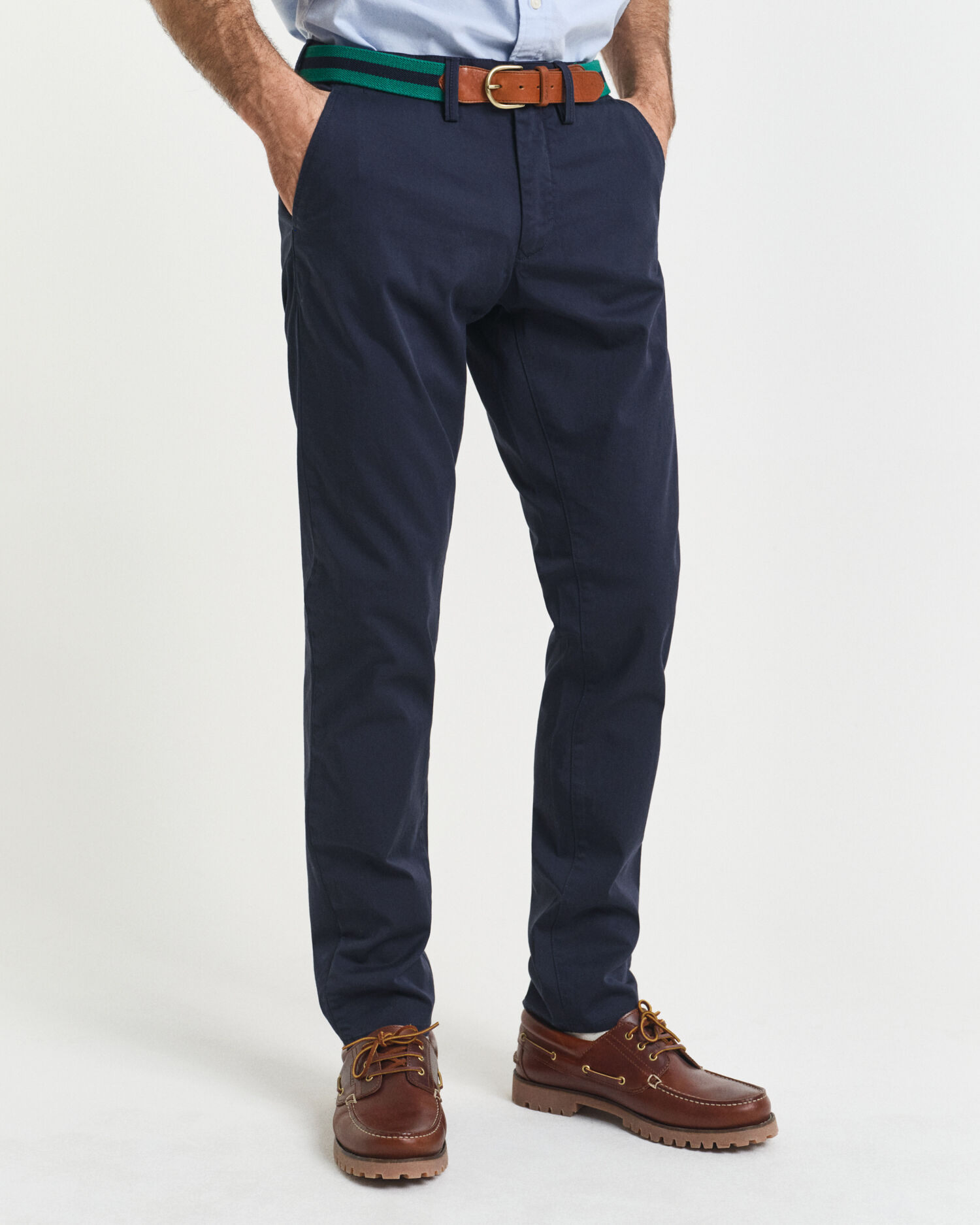 Pantaloni chino in twill slim fit