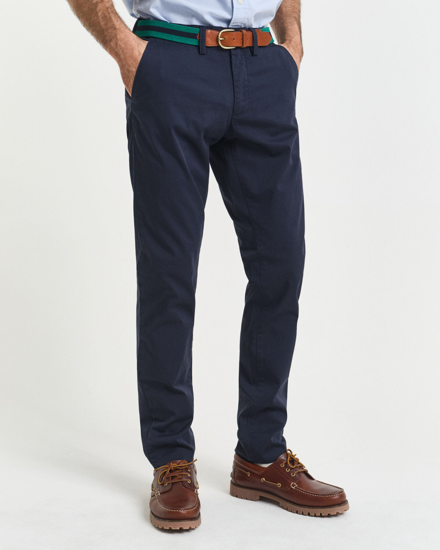 Pantaloni chino in twill slim fit