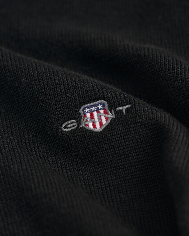 Cardigan in cotone casual con zip