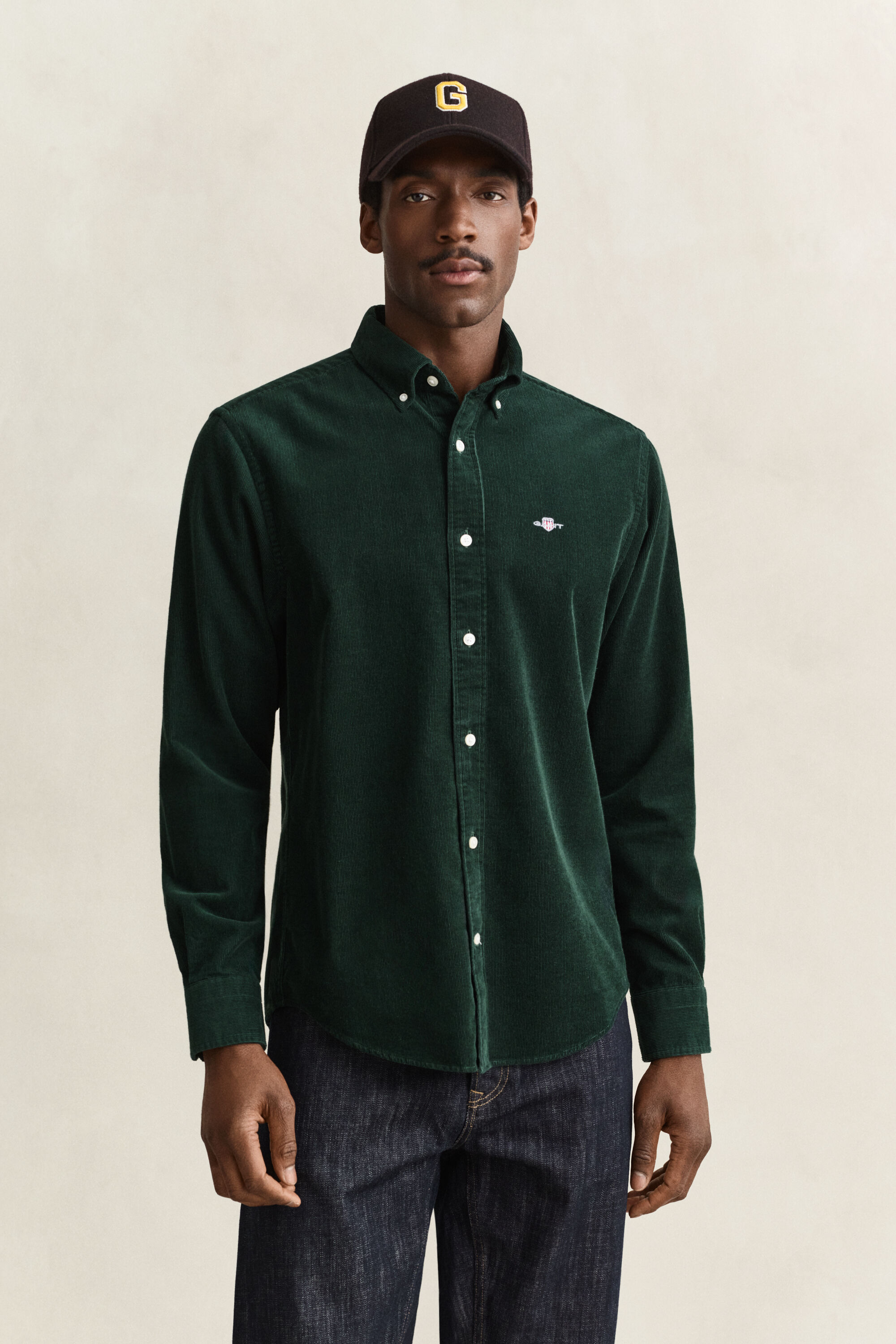 Camicia in velluto a coste