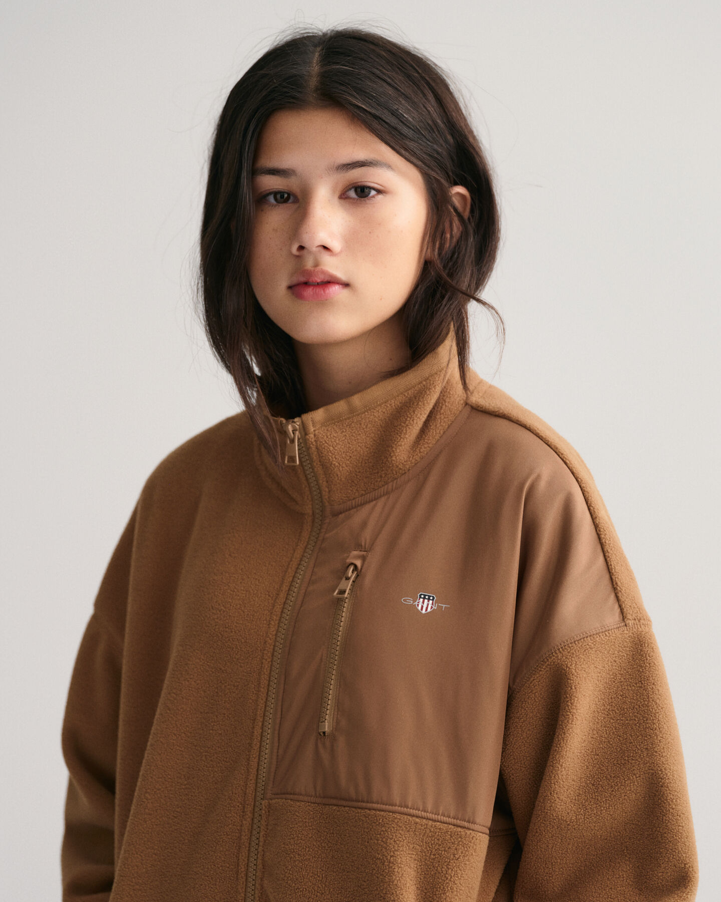 Giacca in pile Shield Teens