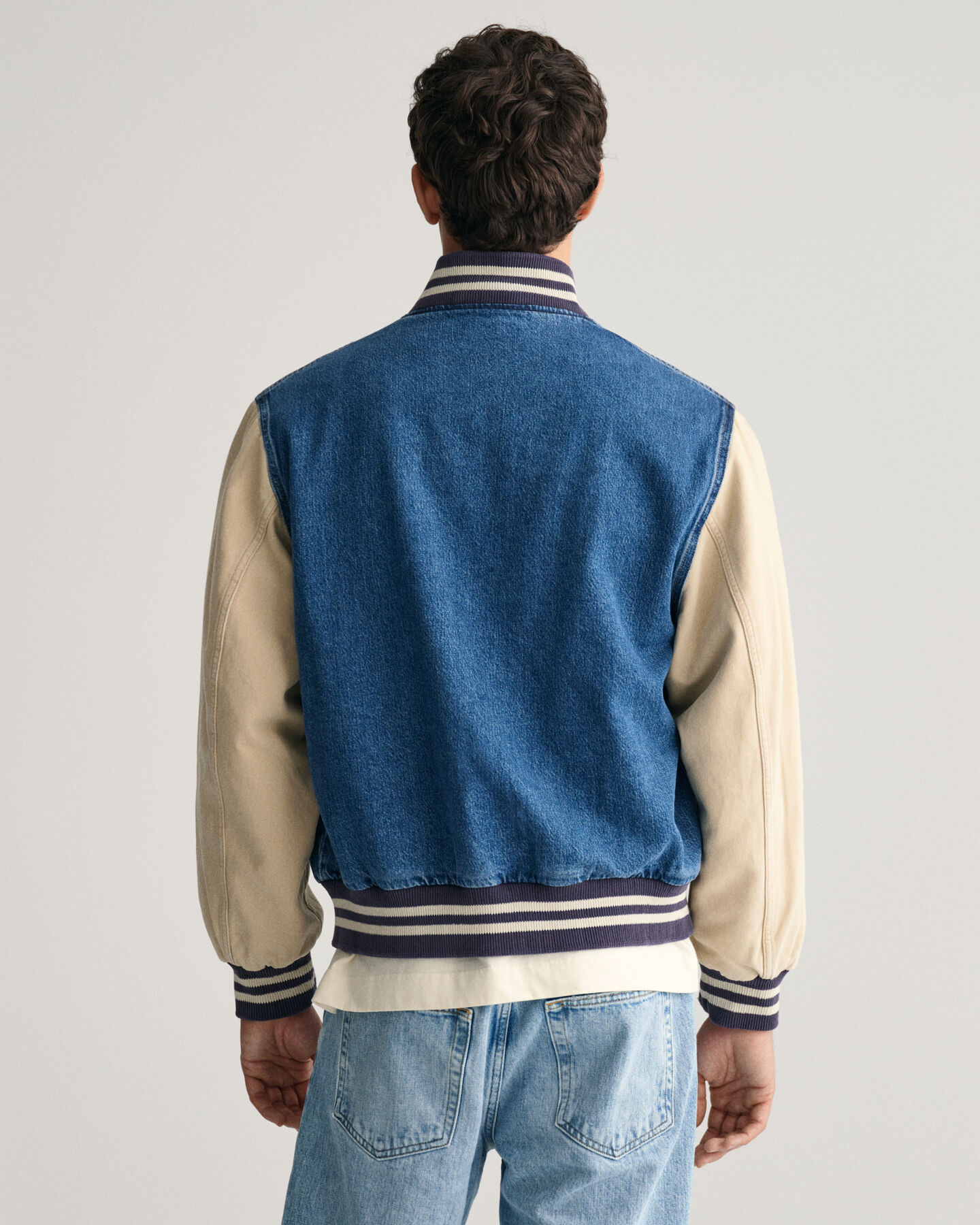 GANT Varsity Jacket in denim