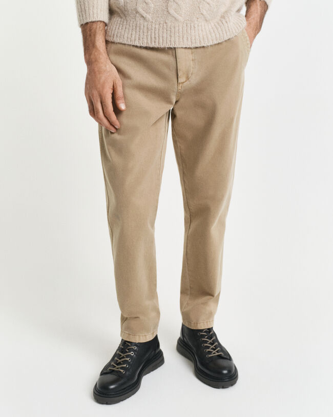 Pantaloni chino Surplus stretti in fondo regular fit