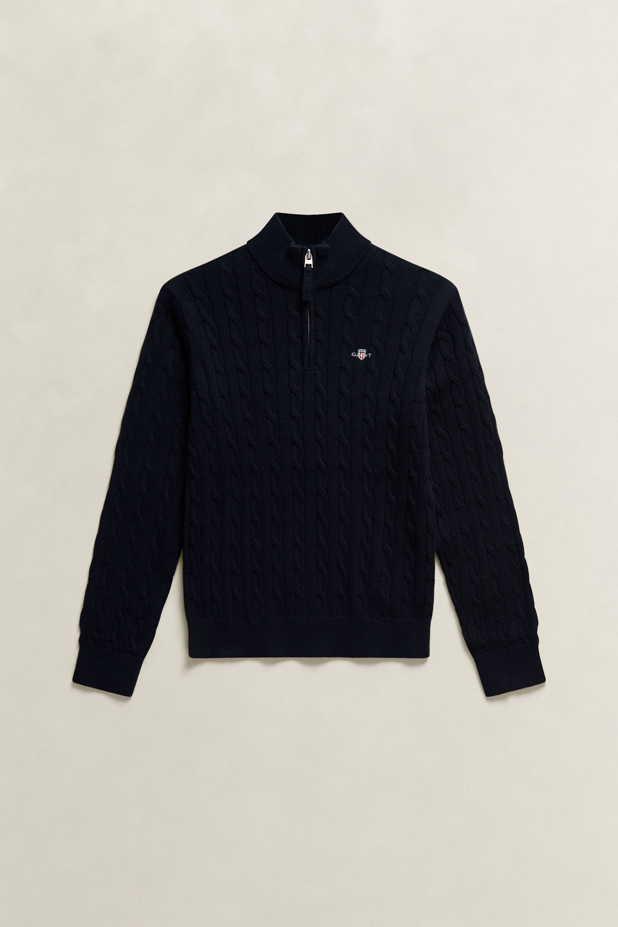 Maglia con zip corta a trecce Shield Teen Boys