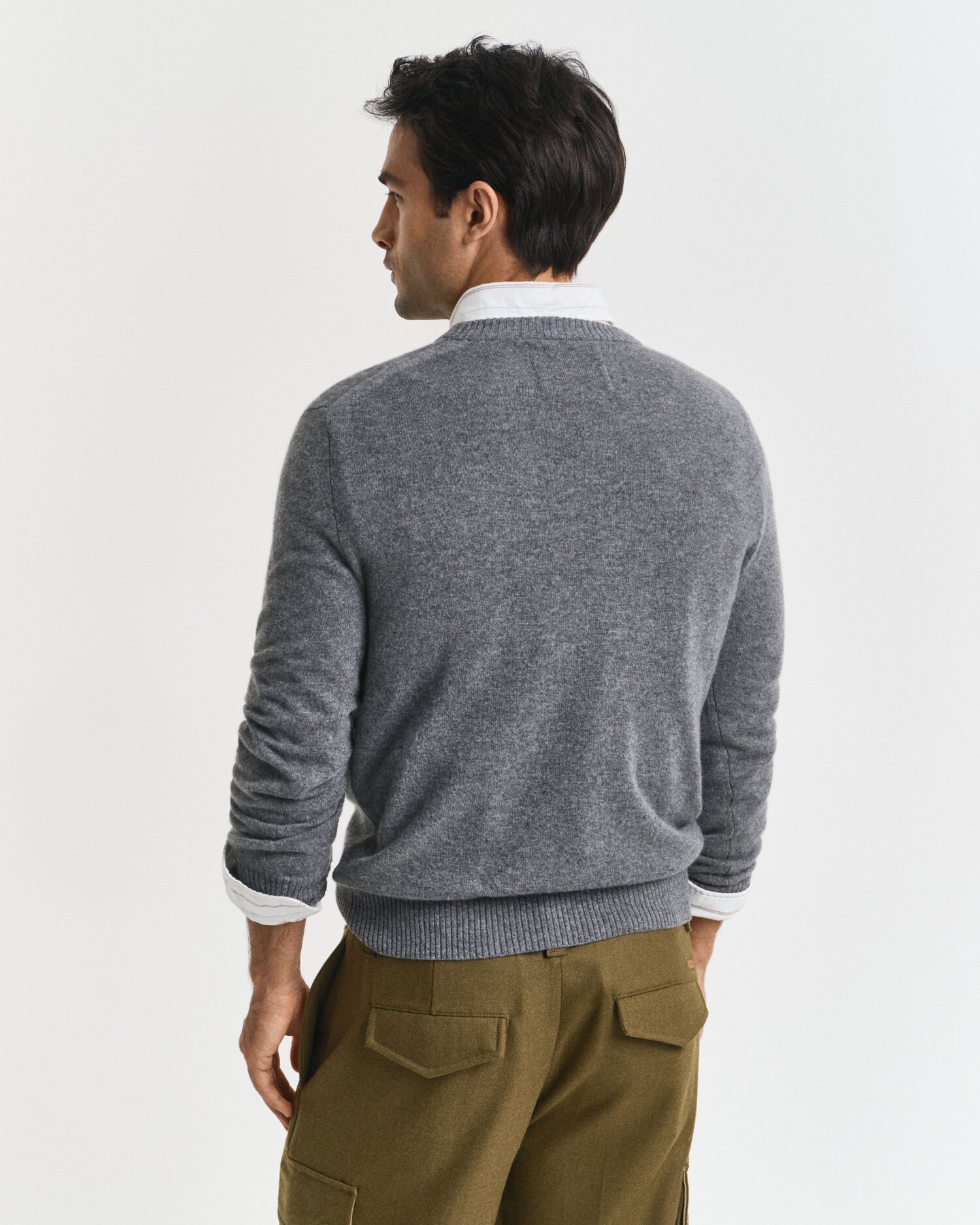 Maglia girocollo in cashmere